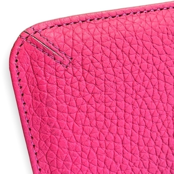 PINK leather envelope - Picture 5 of 7
